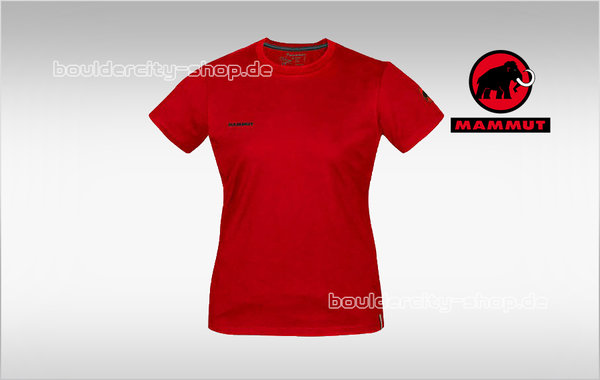 Mammut - Essential woman T-Shirt - red