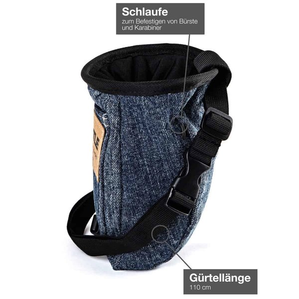 Mantle - Chalkbag - jeans dunkel