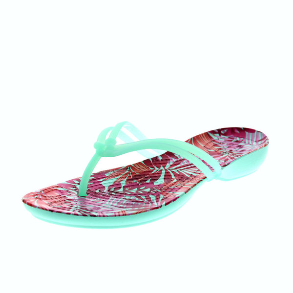 Crocs - IsabellaGraphic Flip-mint tropical
