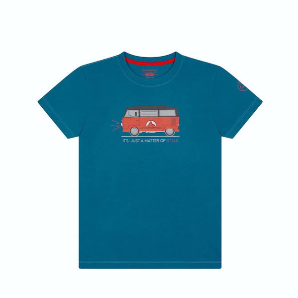La Sportiva - Van T-Shirt Kids - neptune