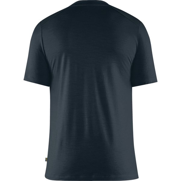 Fjällräven - Abisko Wool Shirt M - navy